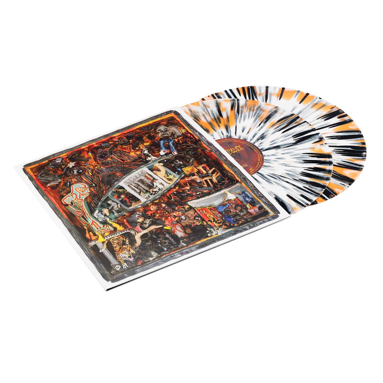 Earl Sweatshirt, MIKE, Surf Gang: Pompeii Utility Tiger Stripe Vinyl 10K GLOBAL