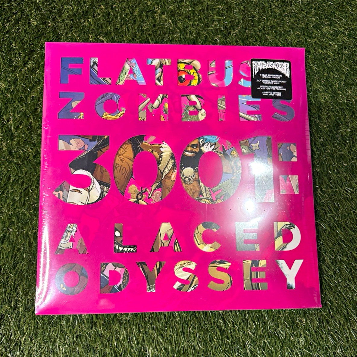 3001: A LACED ODYSSEY 5 YEAR ANNIVERSARY EDITION DOUBLE LP – COTTON CANDY VINYL