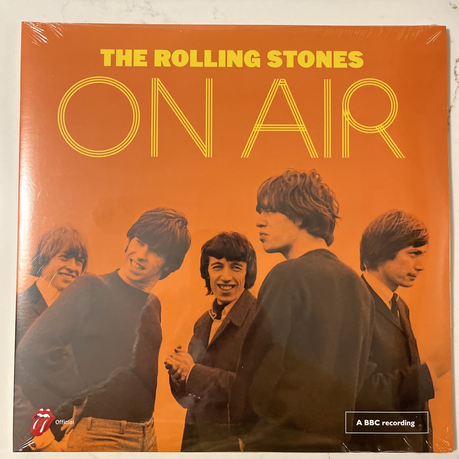 SEALED ROLLING STONES 2 LP ON AIR LIVE AT THE BBC GATEFOLD COVER MINT 32 TKS