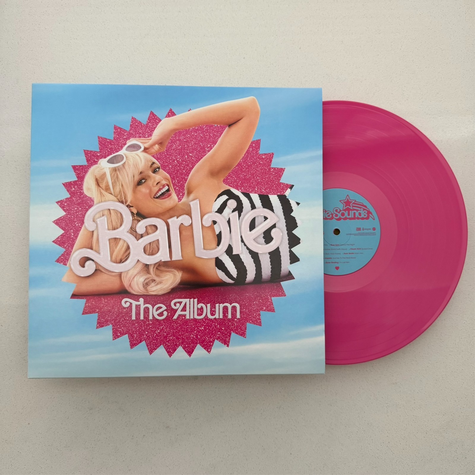 Barbie the Album (Original Soundtrack) Hot Pink Vinyl with Poster