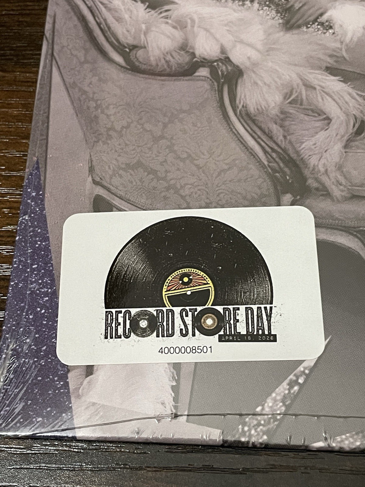 Taylor Swift RSD 2026 Elizabeth Taylor Glitter Vinyl 7” Rare Collectible Violet
