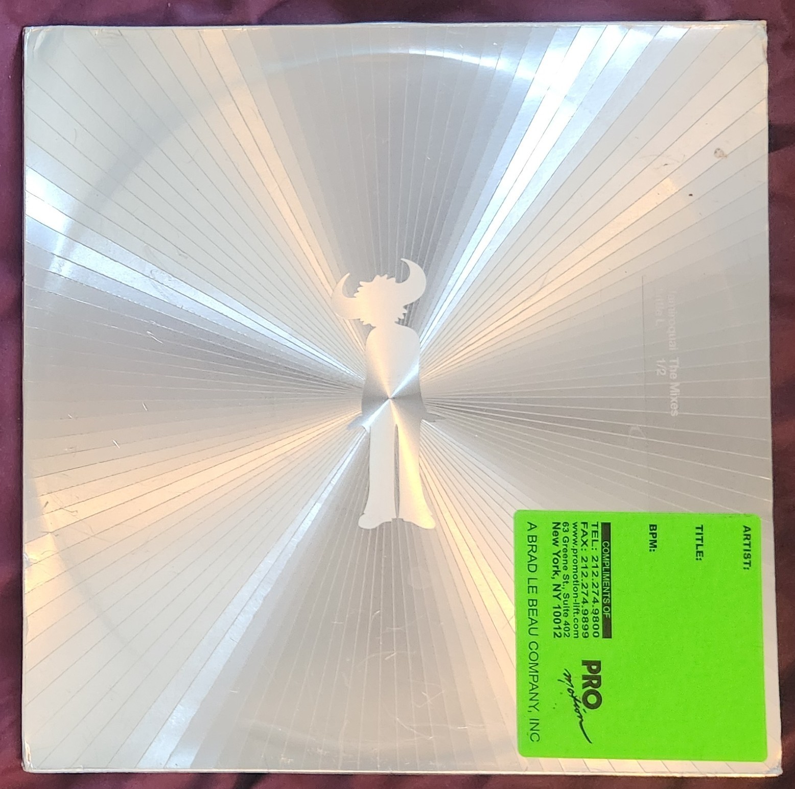 Jamiroquai – Little L – Promo 12″ Vinyl – 2000 – Sony Soho Square XPR3480 – EX