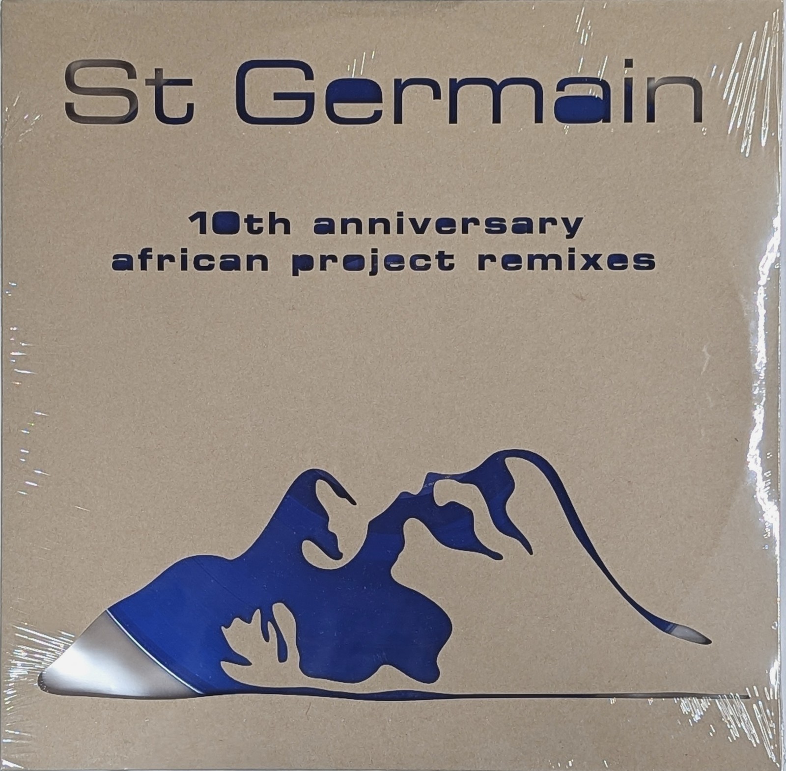 ST GERMAIN 10th Anniversary African Project Remixes SEALED 2LP Blue Vinyl RSD
