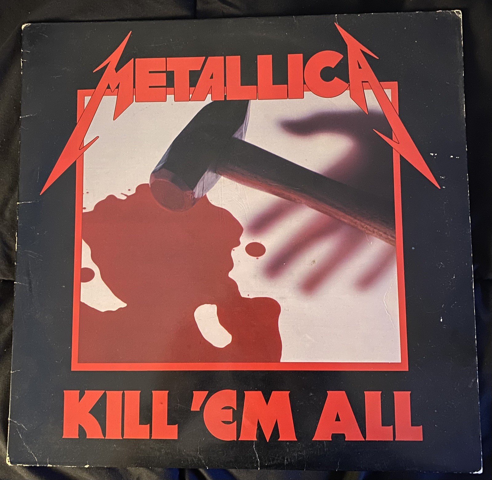 Metallica Kill ’Em All Vinyl MRI 069 1983 Megaforce Press VG/VG