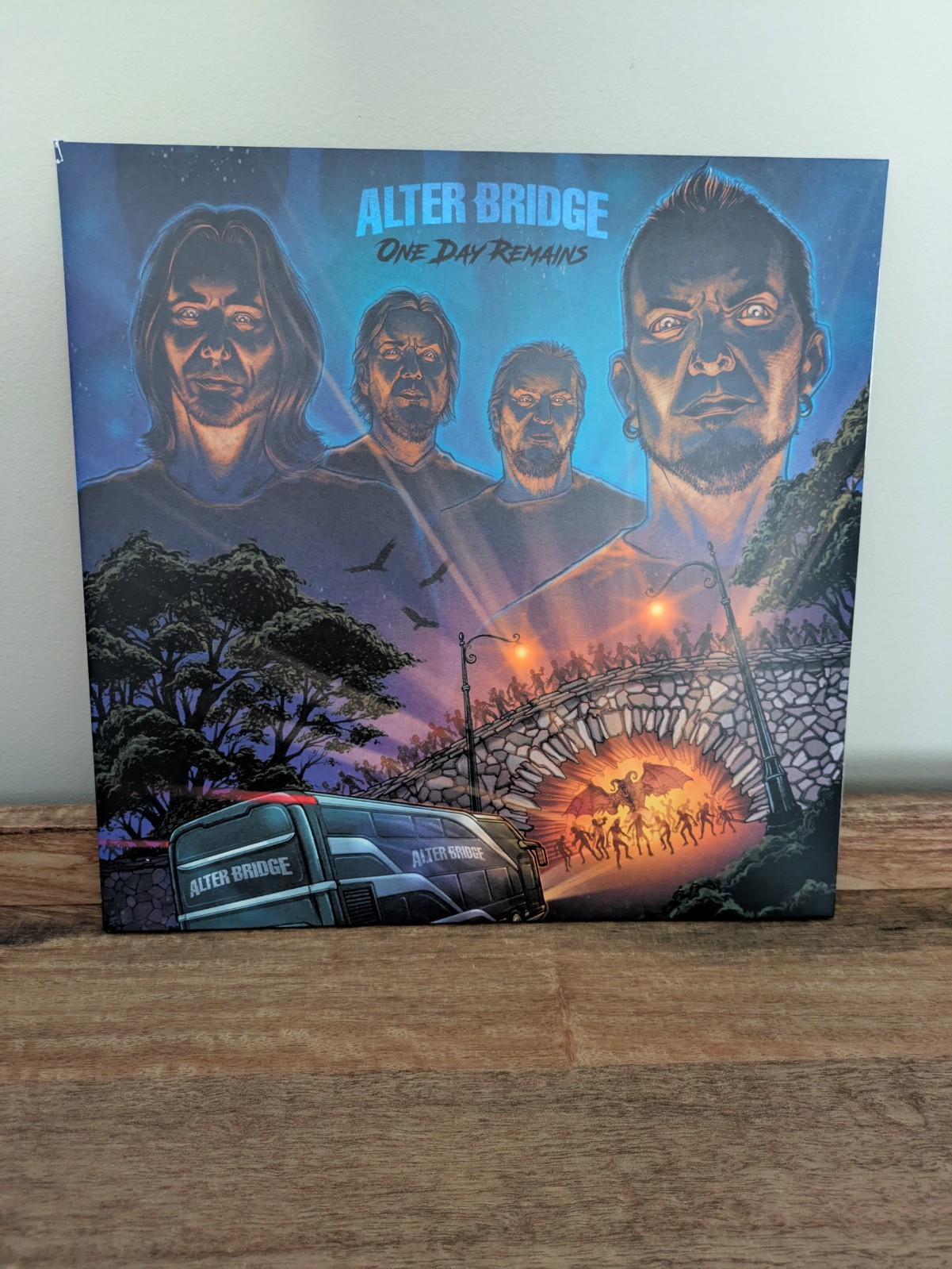ALTER BRIDGE:One Day Remains LP Z2 Comics Edition Red Vinyl