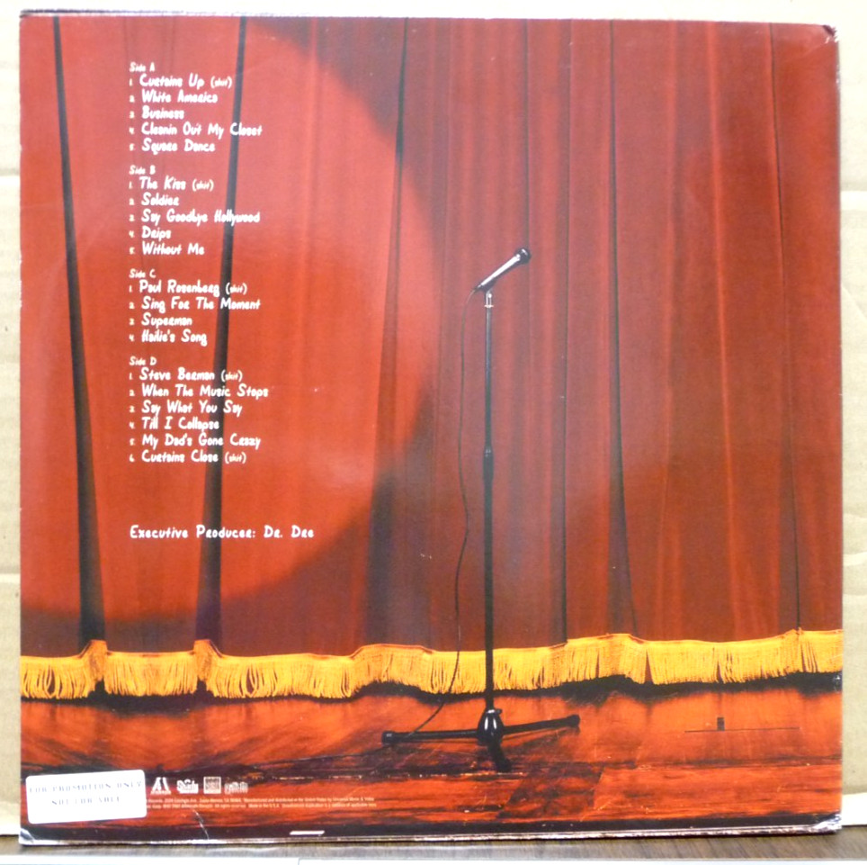 EMINEM The Eminem Show PROMO 2002 First Press 2-LP Vinyl Hip Hop Marshall SUPERB