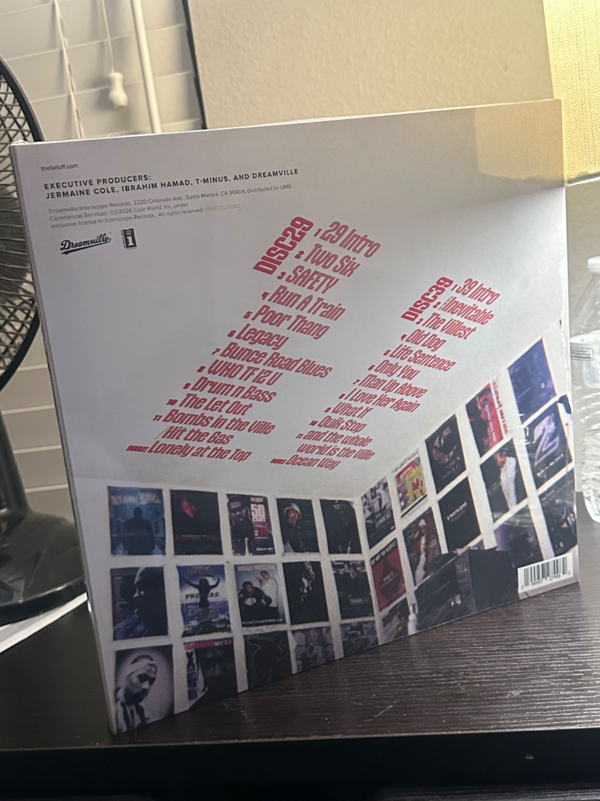 J Cole “The Fall Off” Stealth Edition Vinyl Limited FIRST PRESS 2026 Dreamville