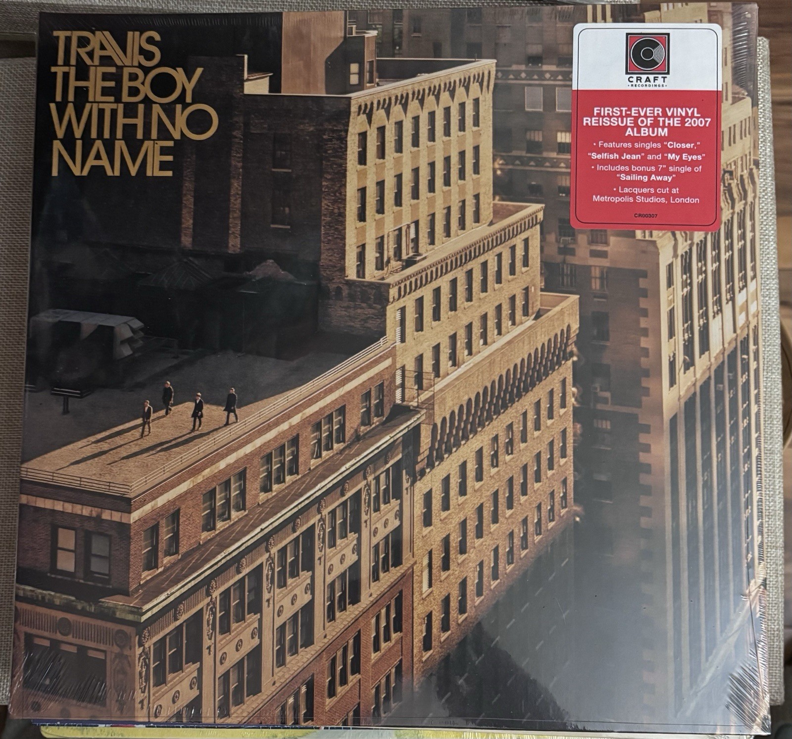 Travis – The Boy With No Name Vinyl Record Reissue. New & Sealed
