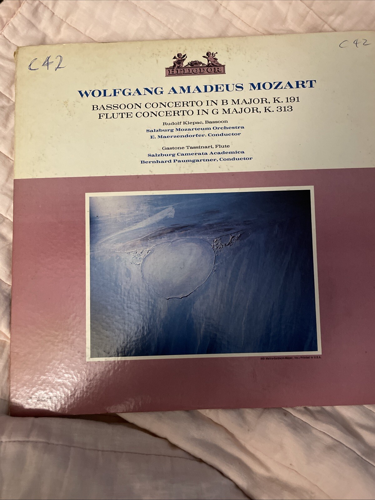 Wolfgang Amadeus Mozart – Bassoon Concerto In B Major, K. 191 / Flute Concerto I
