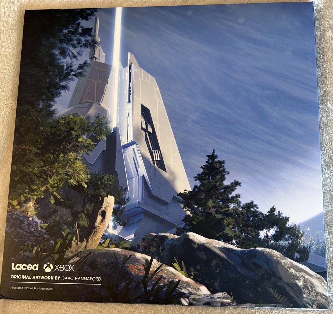 Halo 1 Combat Evolved Game Soundtrack, 2 LP Green/ Black Swirl Vinyl_Laced