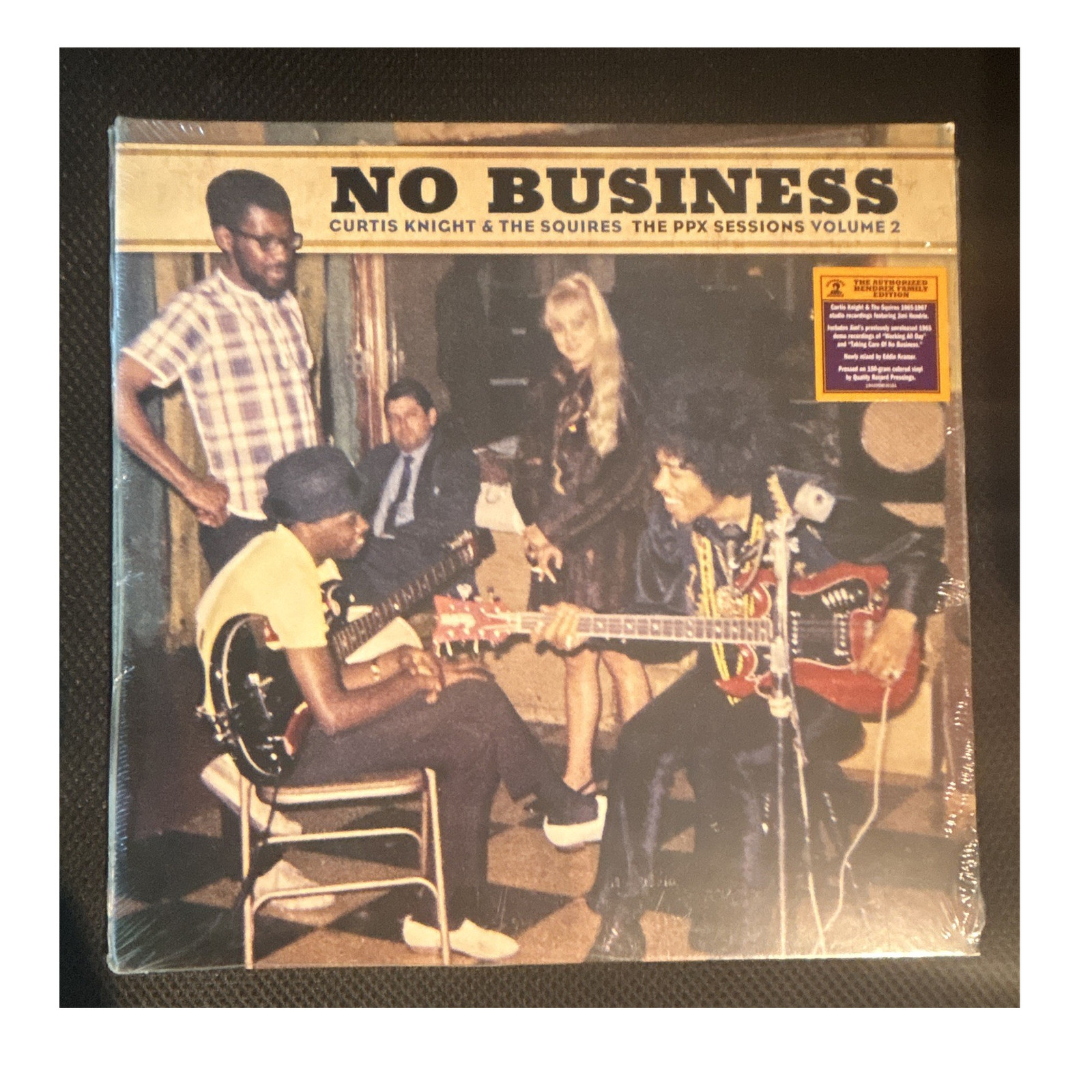 Curtis Knight & The Squires – No Business PPX LP Colored Vinyl Authorized Ed