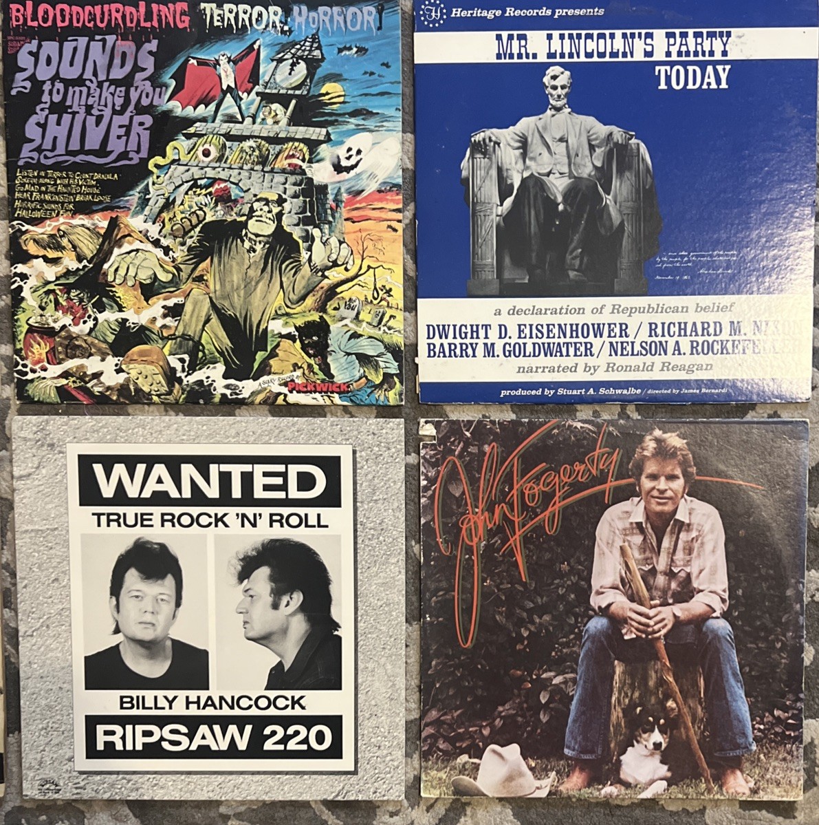 Vinyl LP COVERS ONLY Vintage Movie Classic Soundtrack Mixed Lot Of 10 VG Crafts