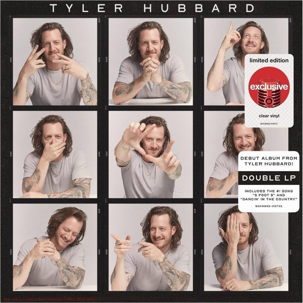 Tyler Hubbard – Tyler Hubbard (Vinyl) Target Exclusive Clear, New, Double LP