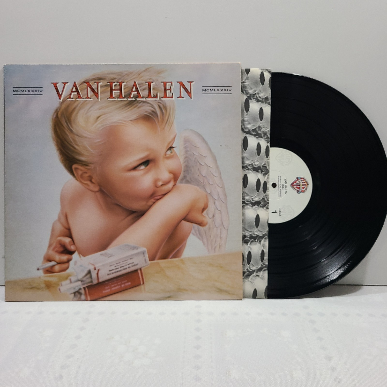 Van Halen 1984 LP Warner Bros 1983 EX Vinyl Original Press w/ Inner Sleeve Nice!