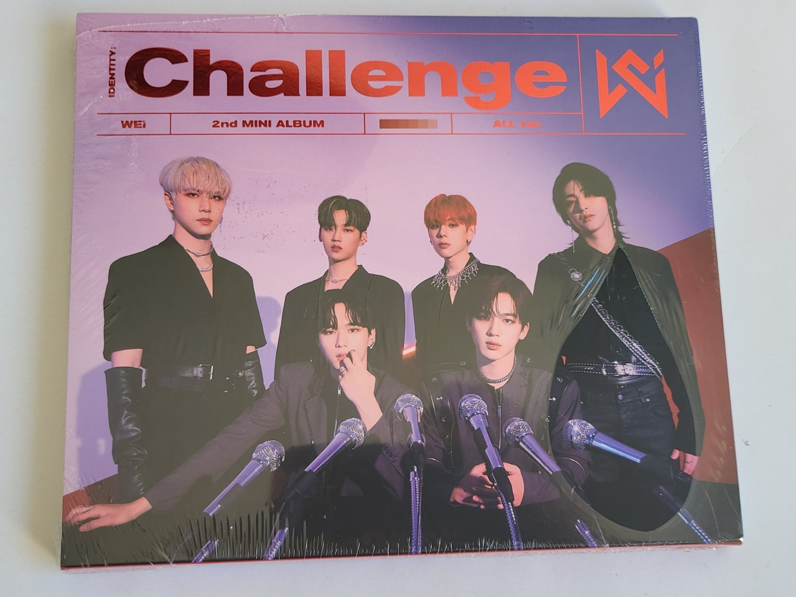 WEI [IDENTITY:CHALLENGE] 2nd Mini Album – ALL/Nothing/Challenge – Sealed