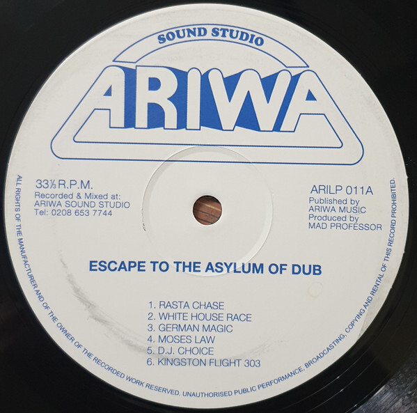 Mad Professor – Dub Me Crazy Part 4 (Escape To The Asylum Of Dub) (LP, Album, R