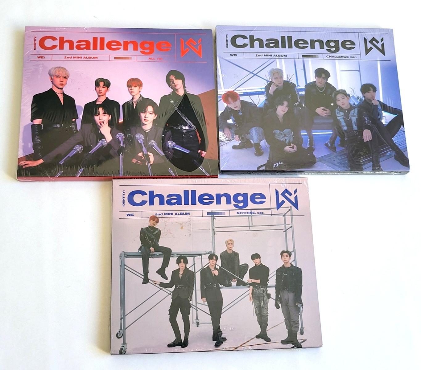 WEI [IDENTITY:CHALLENGE] 2nd Mini Album – ALL/Nothing/Challenge – Sealed