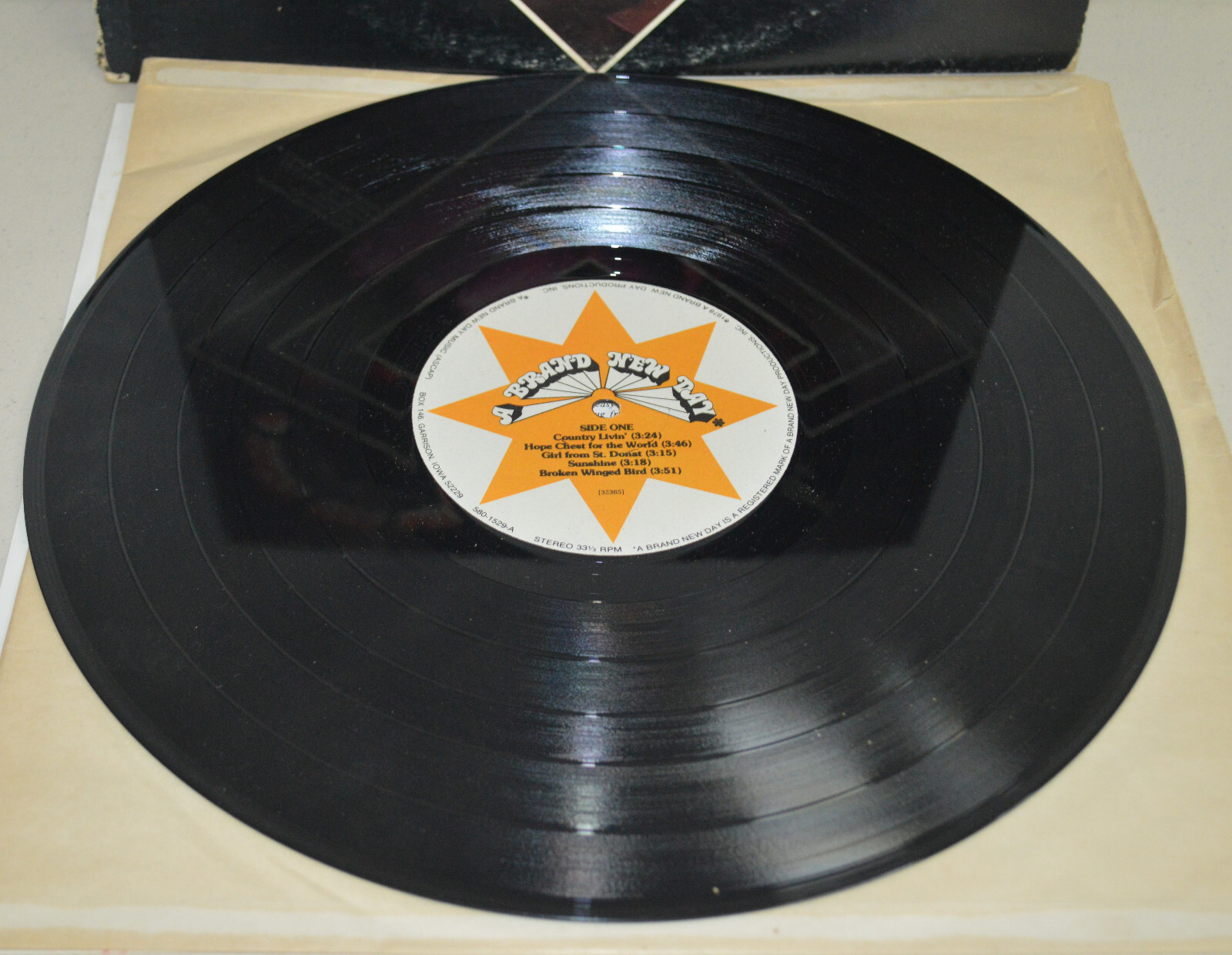 A Brand New Day Self Titled Vinyl Record 1978 – 32365 Garrison Iowa