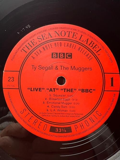 Ty Segall & The Muggers – Ty Segall & The Muggers – “Live” “At” “The” “BBC” (1