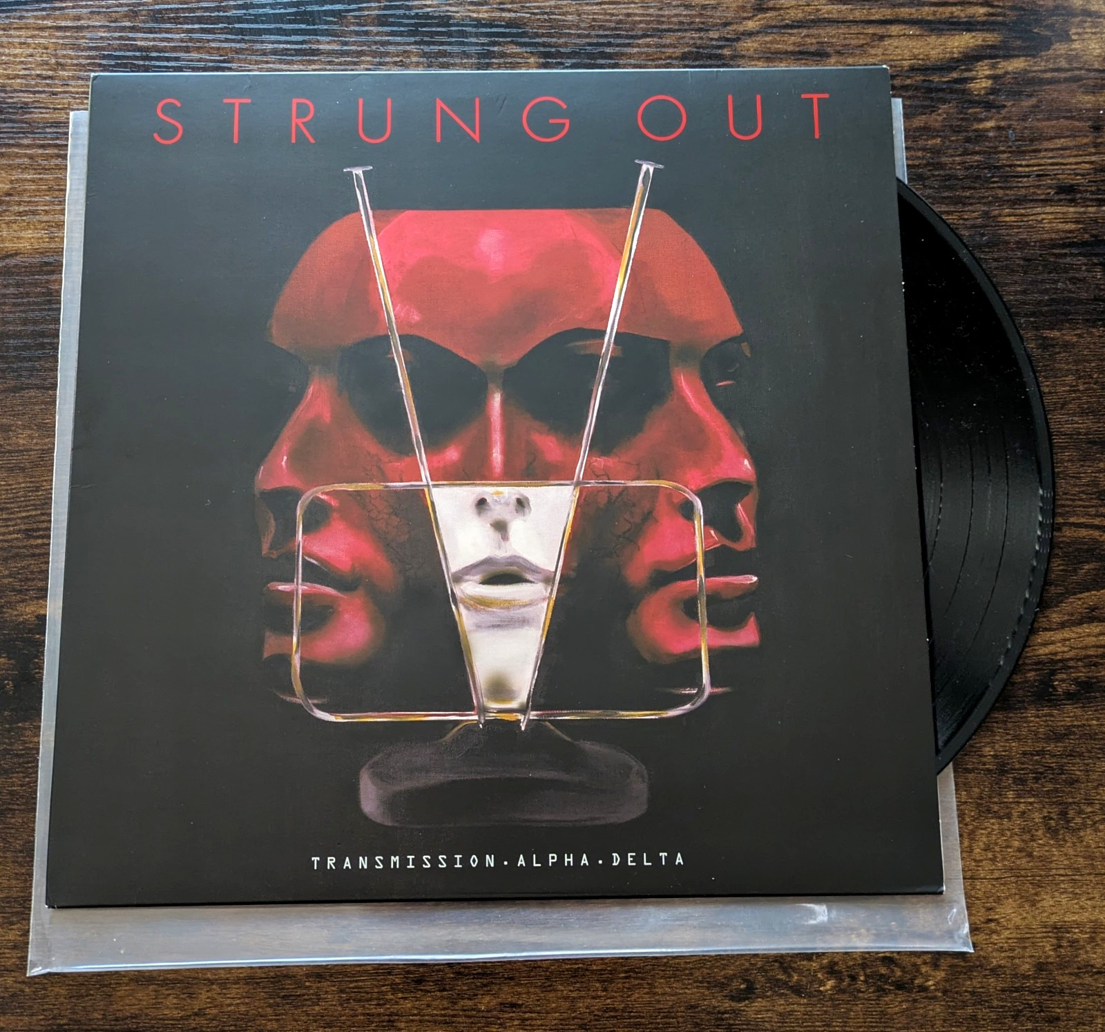 STRUNG OUT – TRANSMISSION ALPHA DELTA LP PUNK PENNYWISE LAGWAGON BAD RELIGION