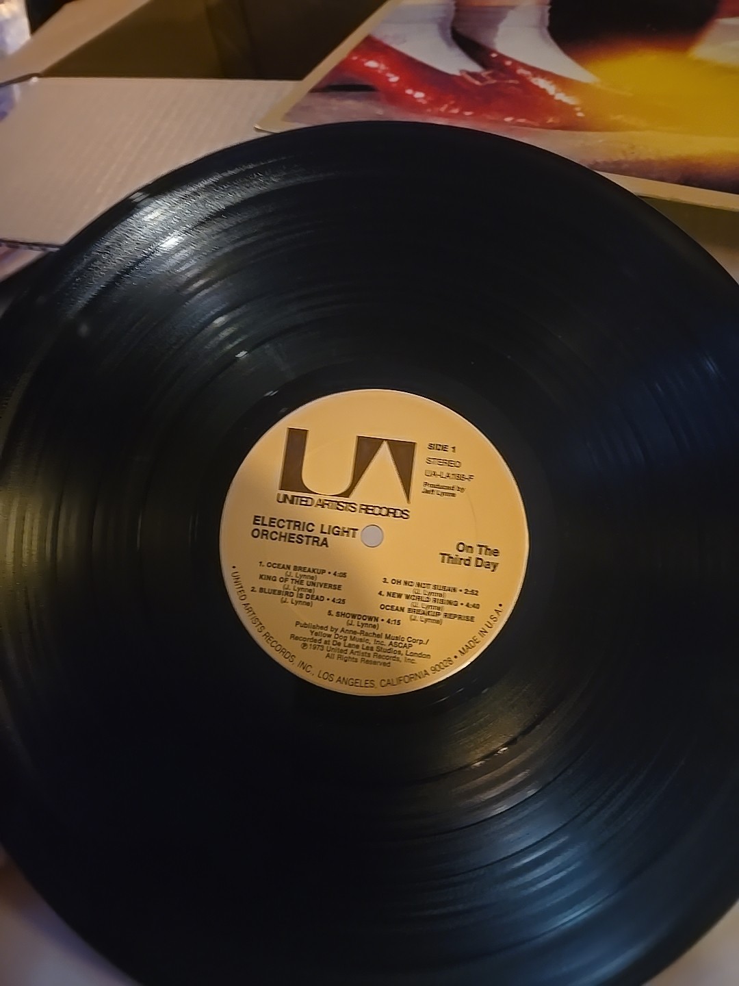 Electric Light Orchestra–On The Third Day(1973 UA-LA188-F/Vinyl, LP, Album, VG+