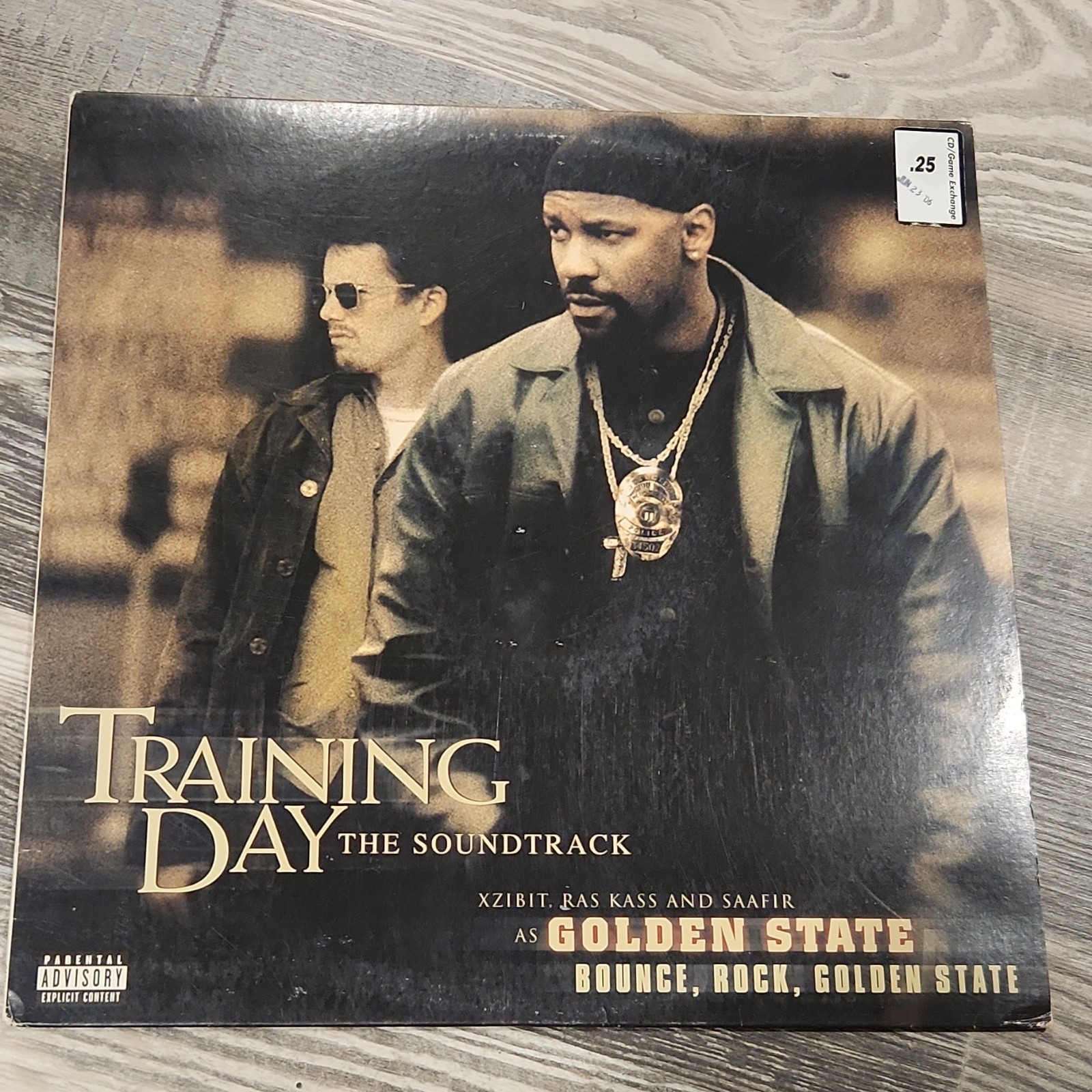 Training Day The Soundtrack Vinyl Xzibit Ras Kass Hip-Hop Priority Promo 12″ 33…