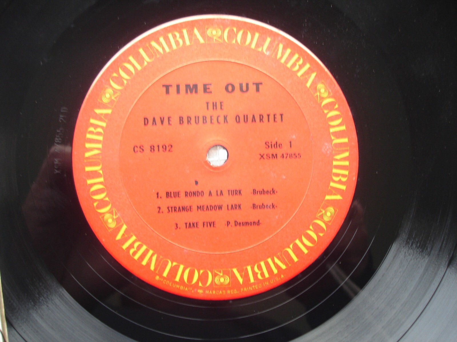 The Dave Brubeck Quartet ~ Time Out ~ Vintage LP w/ Bonus CD Columbia CS 8192