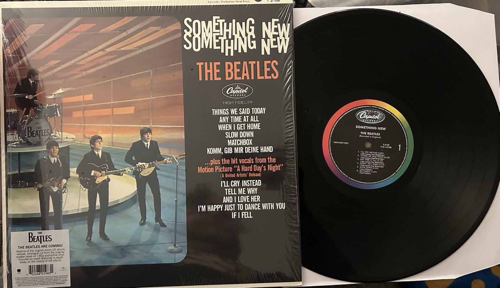 The Beatles – Something New (Collector’s Edition Mono Vinyl LP) W Inserts + Hype