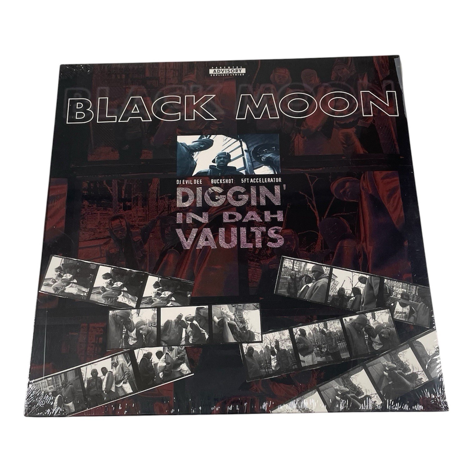 Vinyl Black Moon Diggin In Dah Vaults 2LP New Sealed 1996 Nervous Records Rap