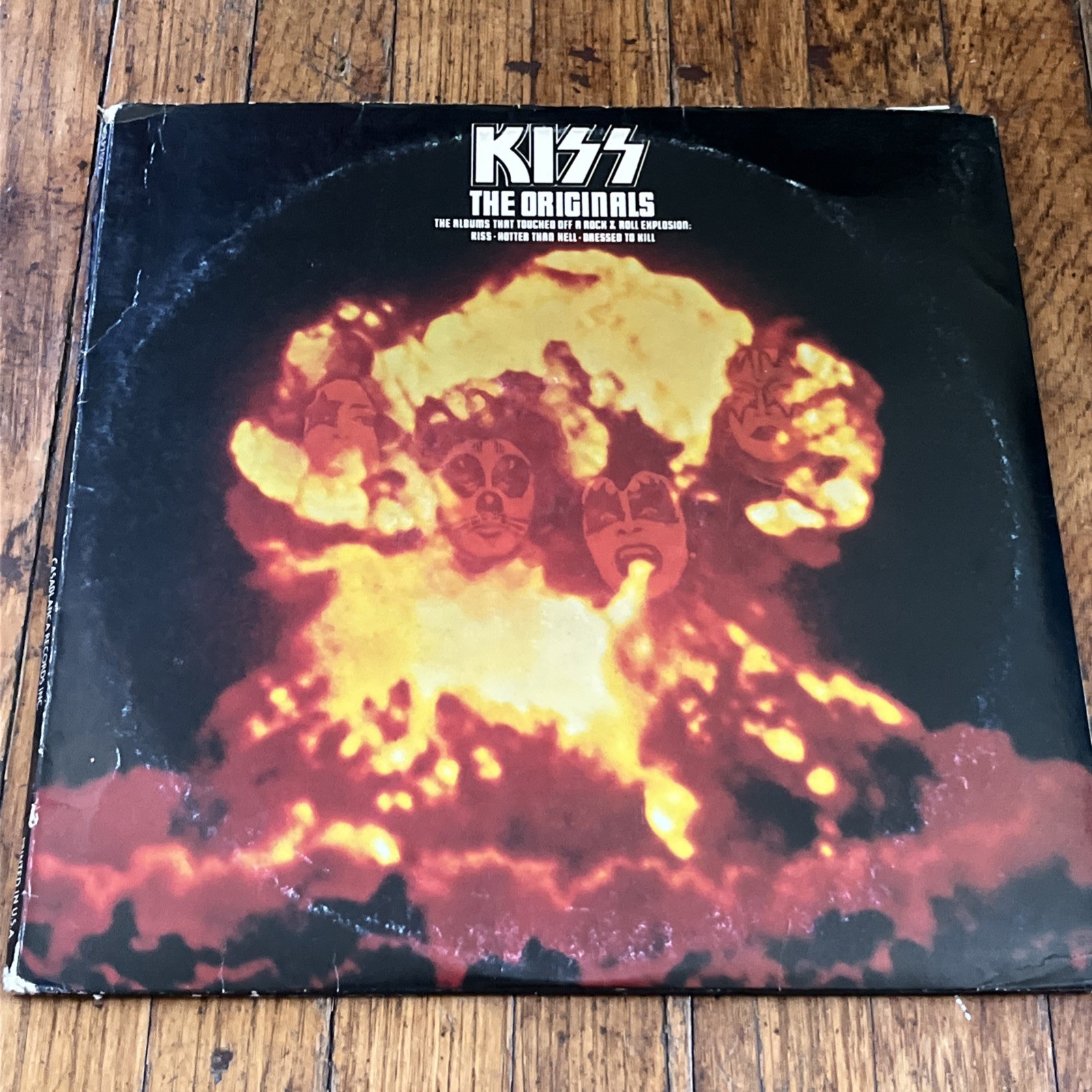 KISS – The Originals vinyl Records Original Excellent Free Shipping