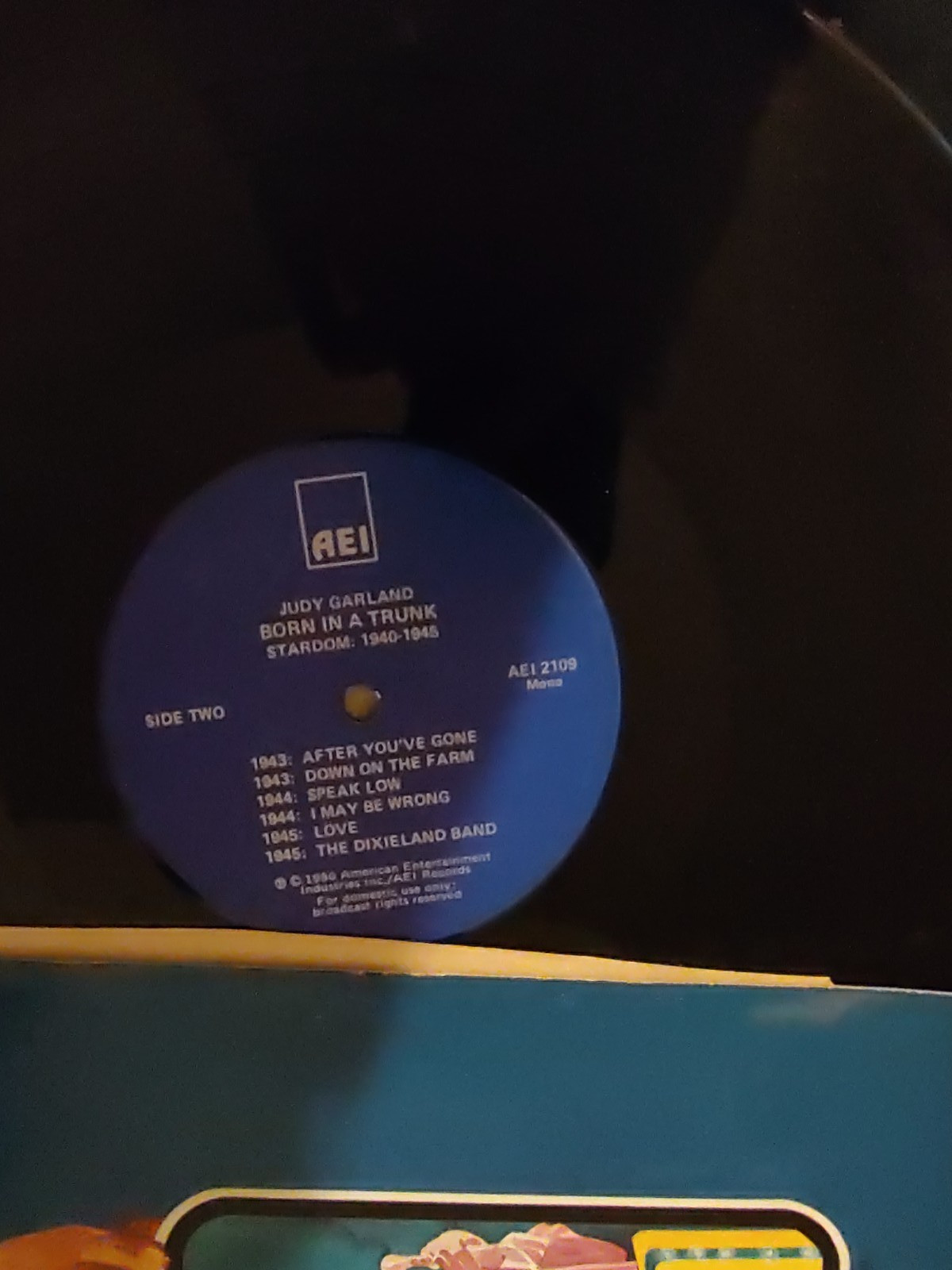 Born In A Trunk, Stardom: 1940-1945, Vinyl LP – Judy Garland, 1980
