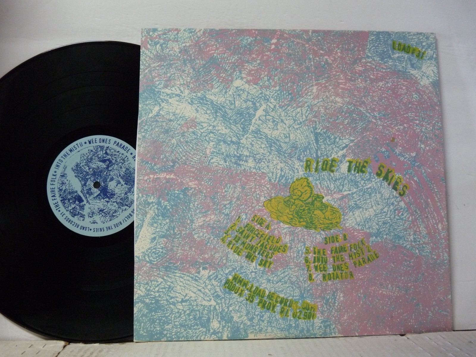 NM Lightning Bolt – “Ride The Skies” LP FROM 2001 (Noise, Experimental) Q