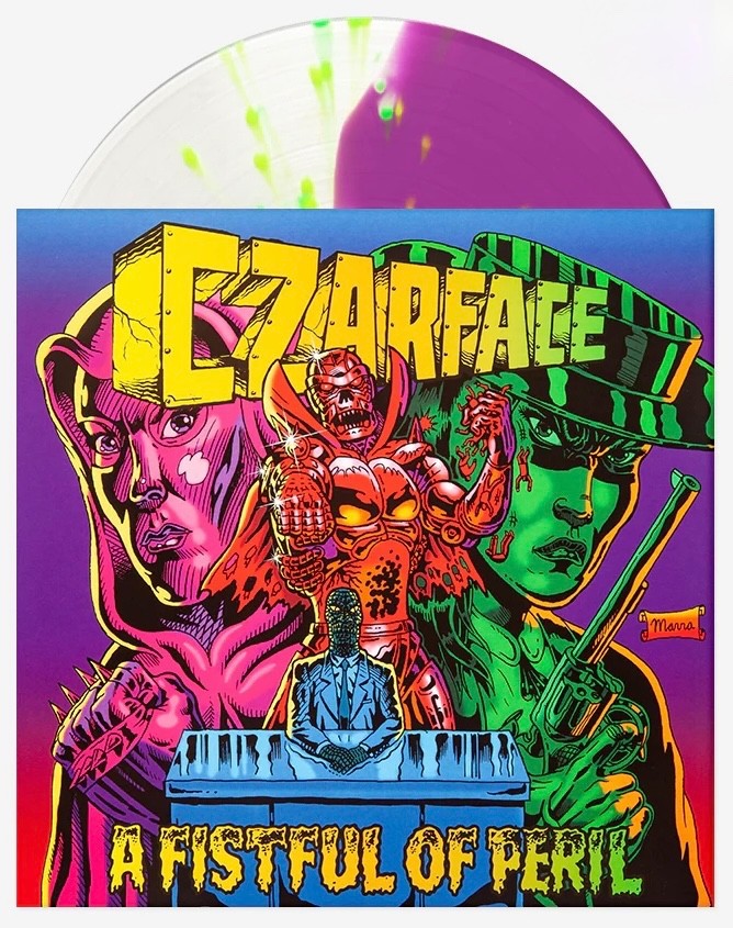 CZARFACE A Fistful Of Peril (NEW) Splatter Vinyl LP mf doom madlib wu tang clan