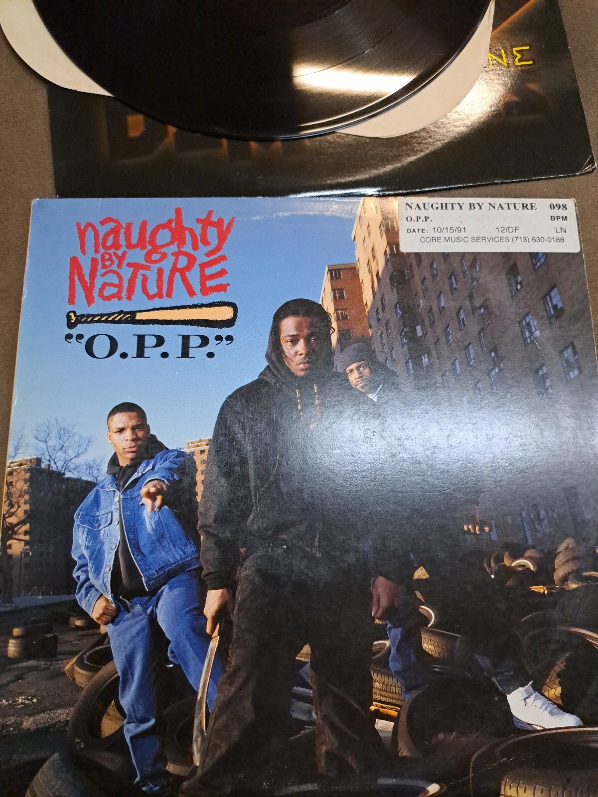 Naughty By Nature – O.P.P. Vinyl Tested Plays Perfect Front to Back Both Sides