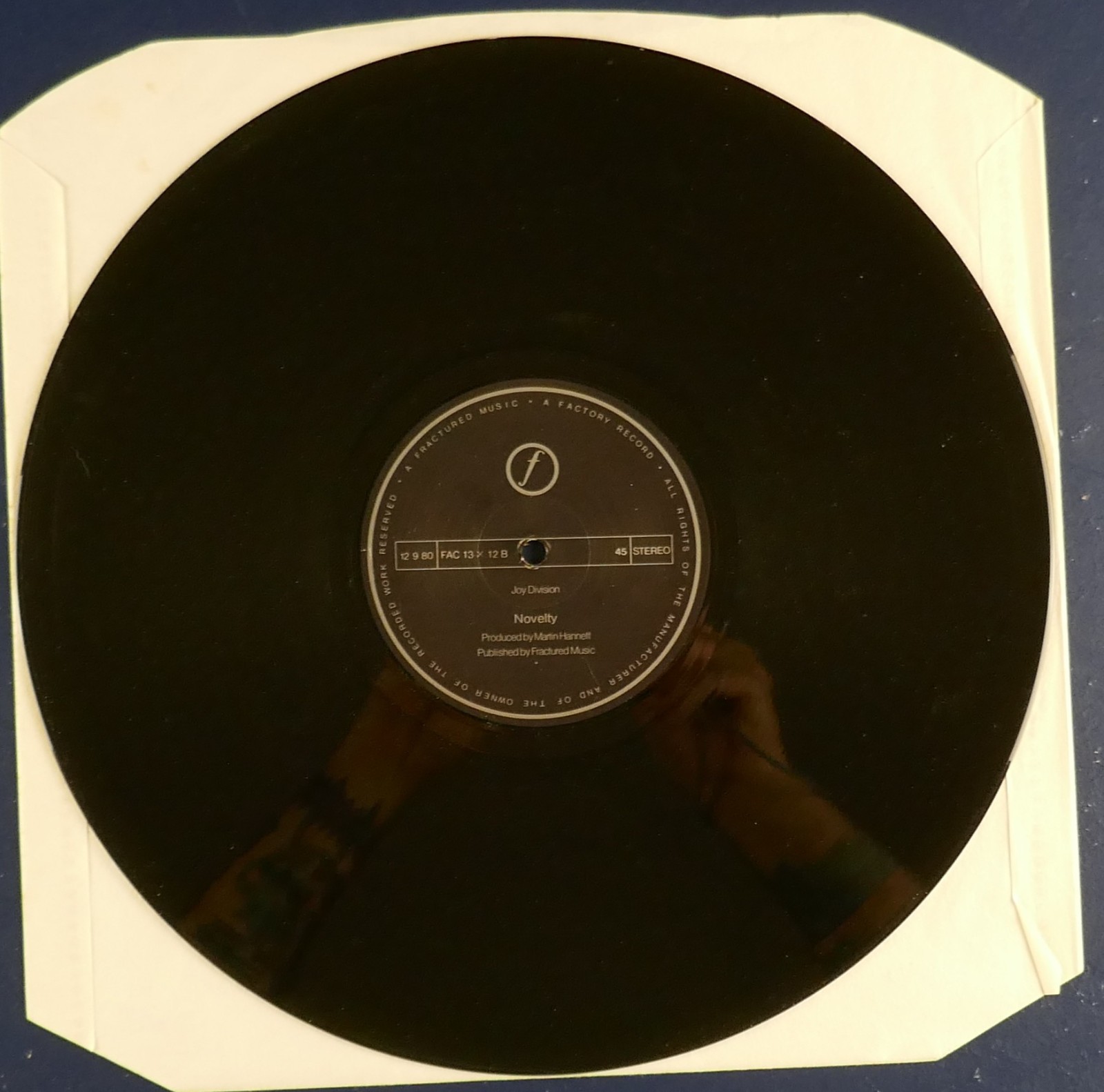 Joy Division – Transmission – 12″ Vinyl Single