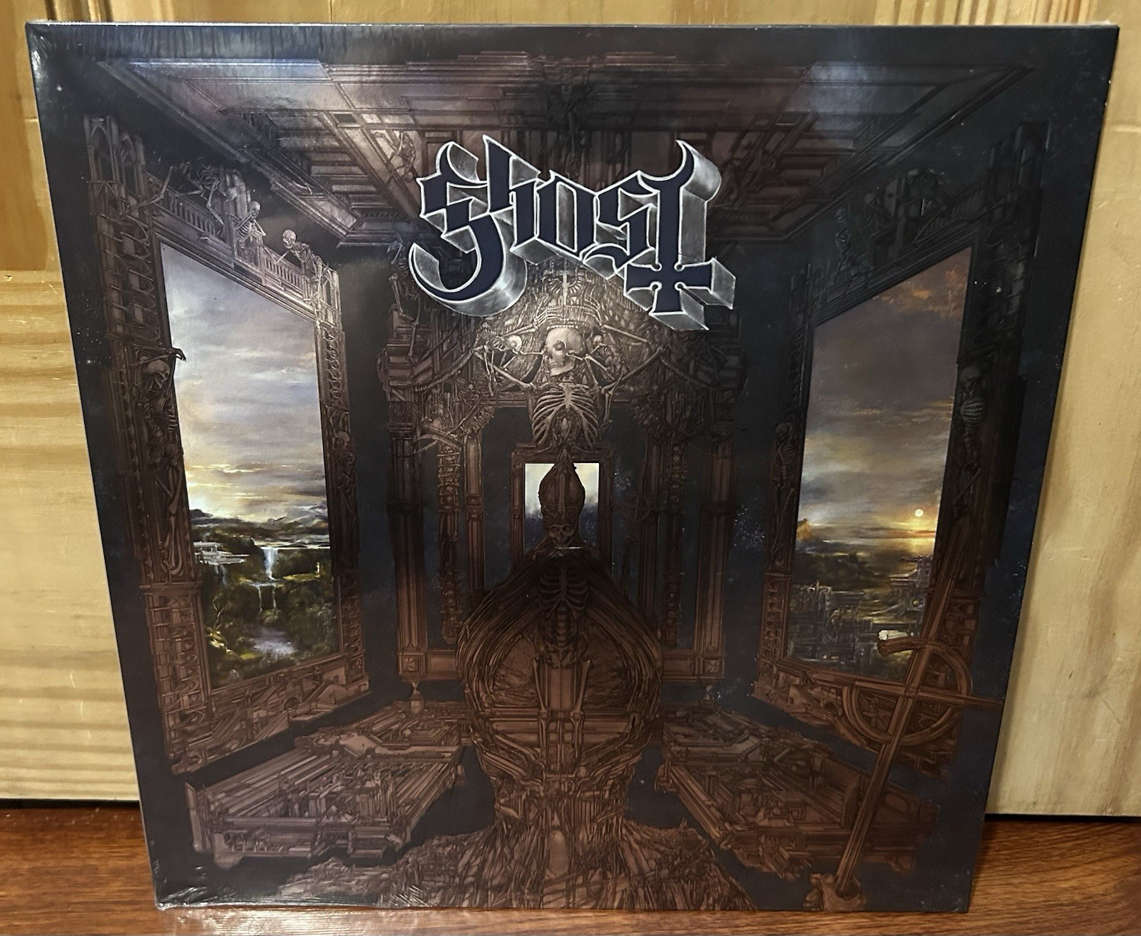 GHOST SKELETA GRAPE GLITTER VINYL LP TOUR EXCLUSIVE LENTICULAR OVERLAY SEALED