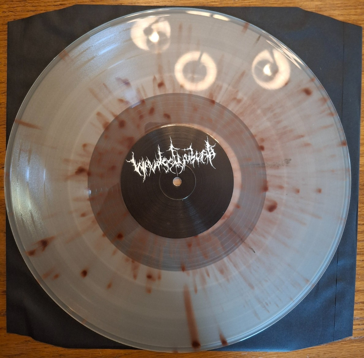 Waldgeflüster / Panopticon Split LP Limited Edition Milky Clear w/Brown Splatter