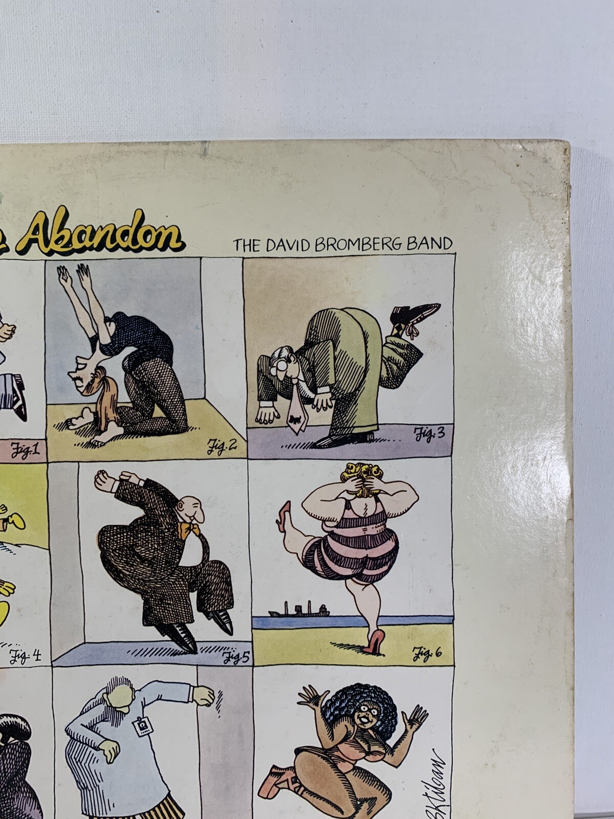 DAVID BROMBERG BAND Reckless Abandon LP 1977 Jazz Blues Country Rock Great!