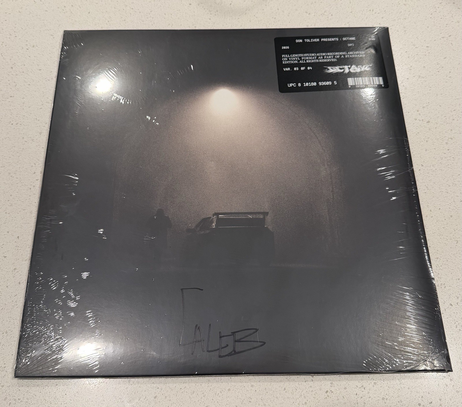 SIGNED Don Toliver – Octane Tunnel Edition Metallic Silver Vinyl 2LP IN HAND ✅