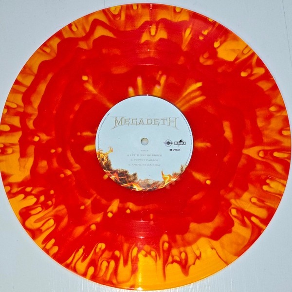 Megadeth ~ ST Red/Orange Ghostly 2 x Vinyl LP, Sealed New, Limited to 300
