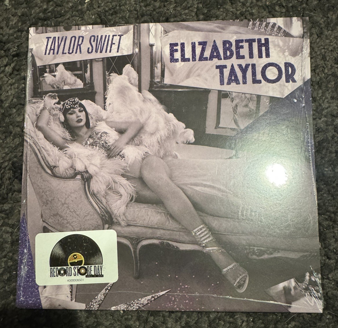elizabeth taylor (limited cry my eyes violet 7″ vinyl) rsd 2026 – taylor swift
