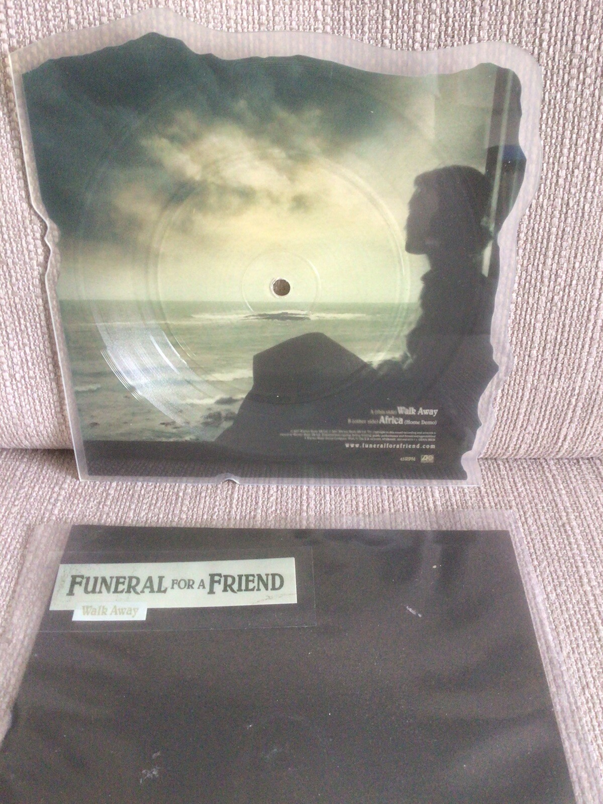 Funeral For A Friend-walk Away 2007 7” Pic Disc Alt Rock Post Hardcore