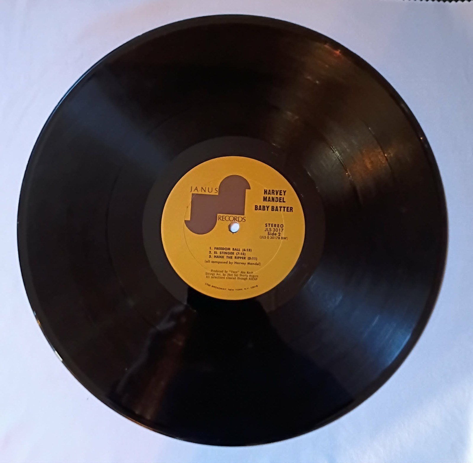Harvey Mandel, Baby Batter (Vinyl 1971 Music Album) Canned Heat