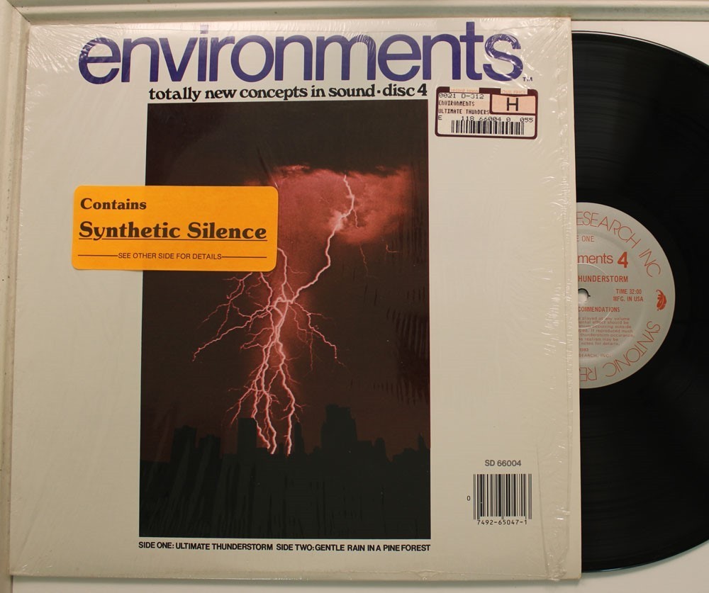N/A Lp Environments Disc 4 On Syntonic Research Inc. – Vg++ To Nm (in shrink!)