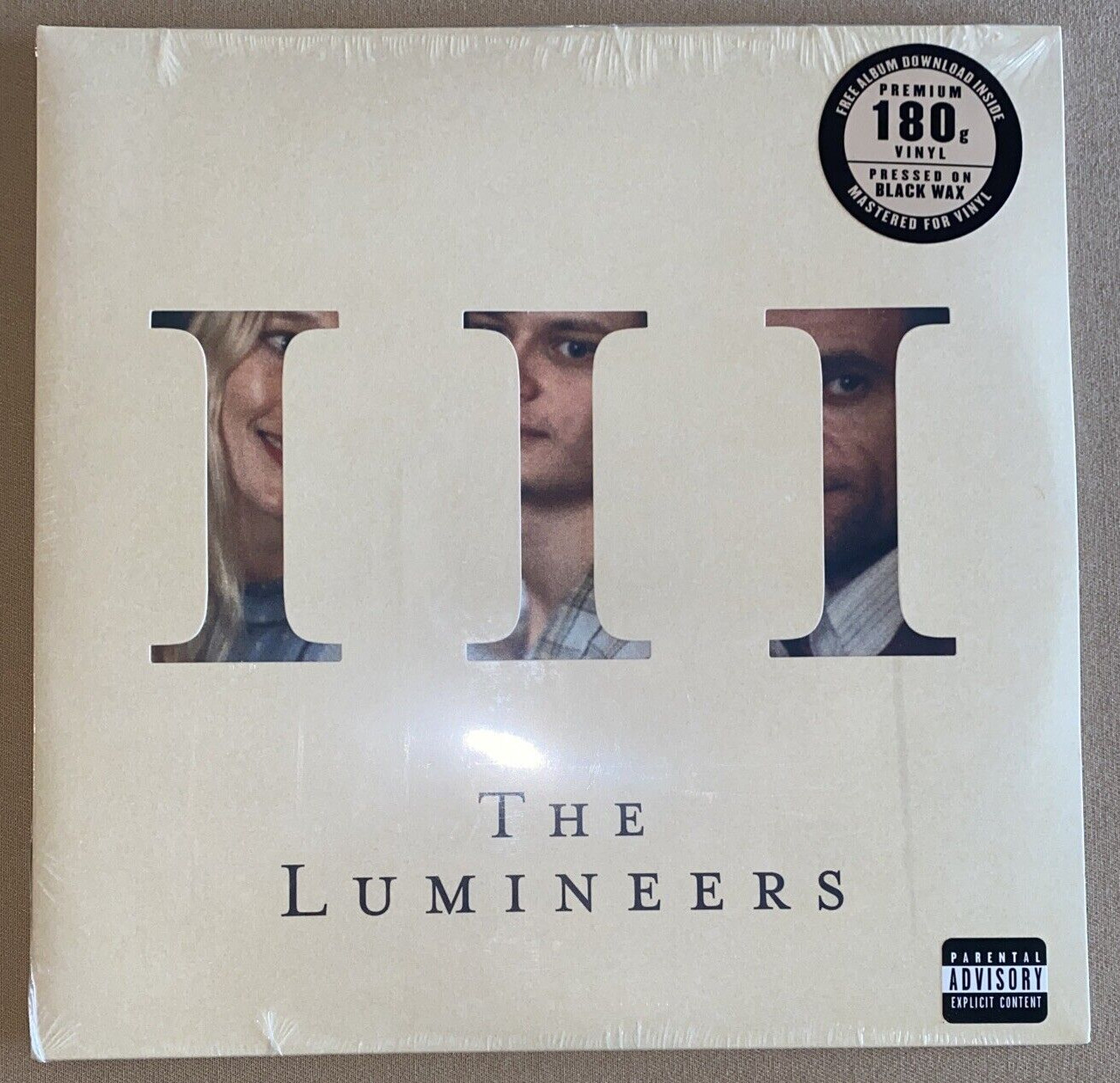 THE LUMINEERS III VINYL 2LP 180 GRAM W/ DOWNLOAD NEW SEALED MINT