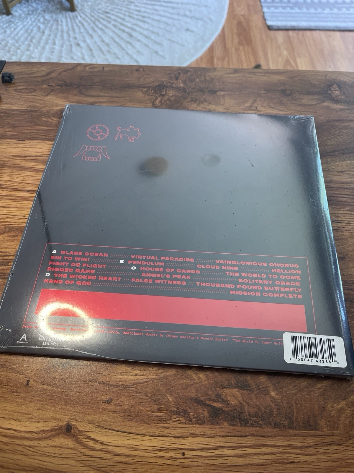 RARE Neon White Part 1 Wicked Heart soundtrack vinyl record Machine Girl iam8bit