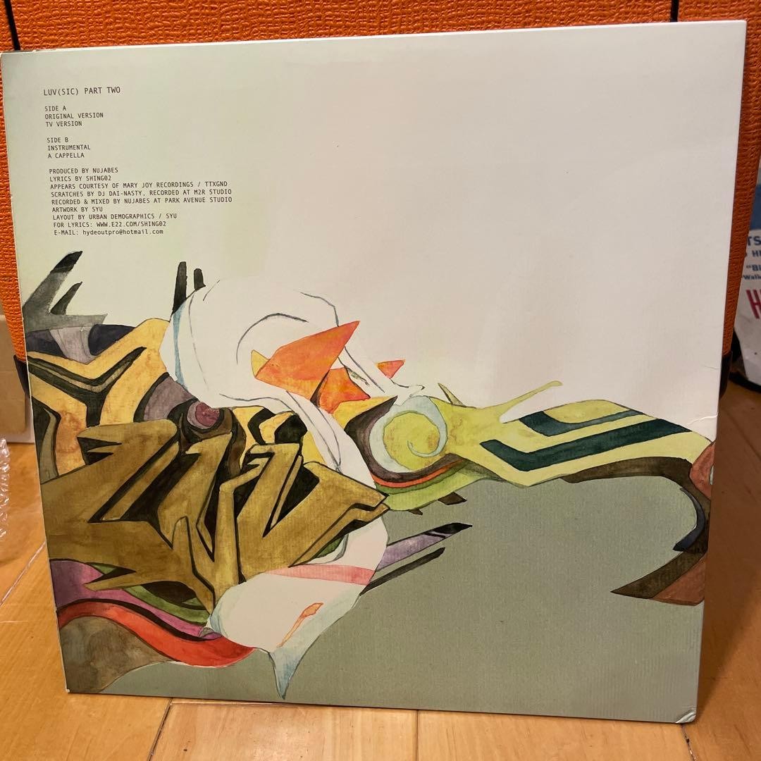 Nujabes feat. Shing02 Luv (Sic) Part 2 Part Two Hydeout Records Vinyl LP
