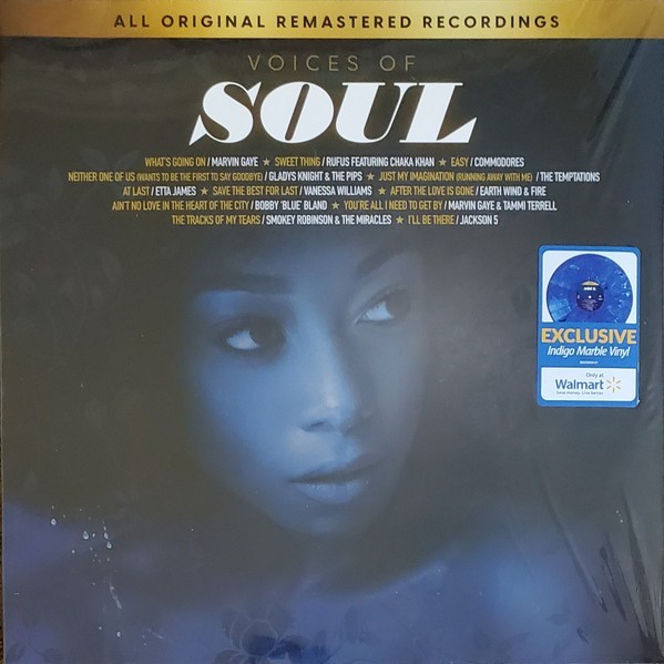 Voices Of Soul LP Indigo Marble Vinyl Etta James Marvin Gaye Jackson 5 Sealed