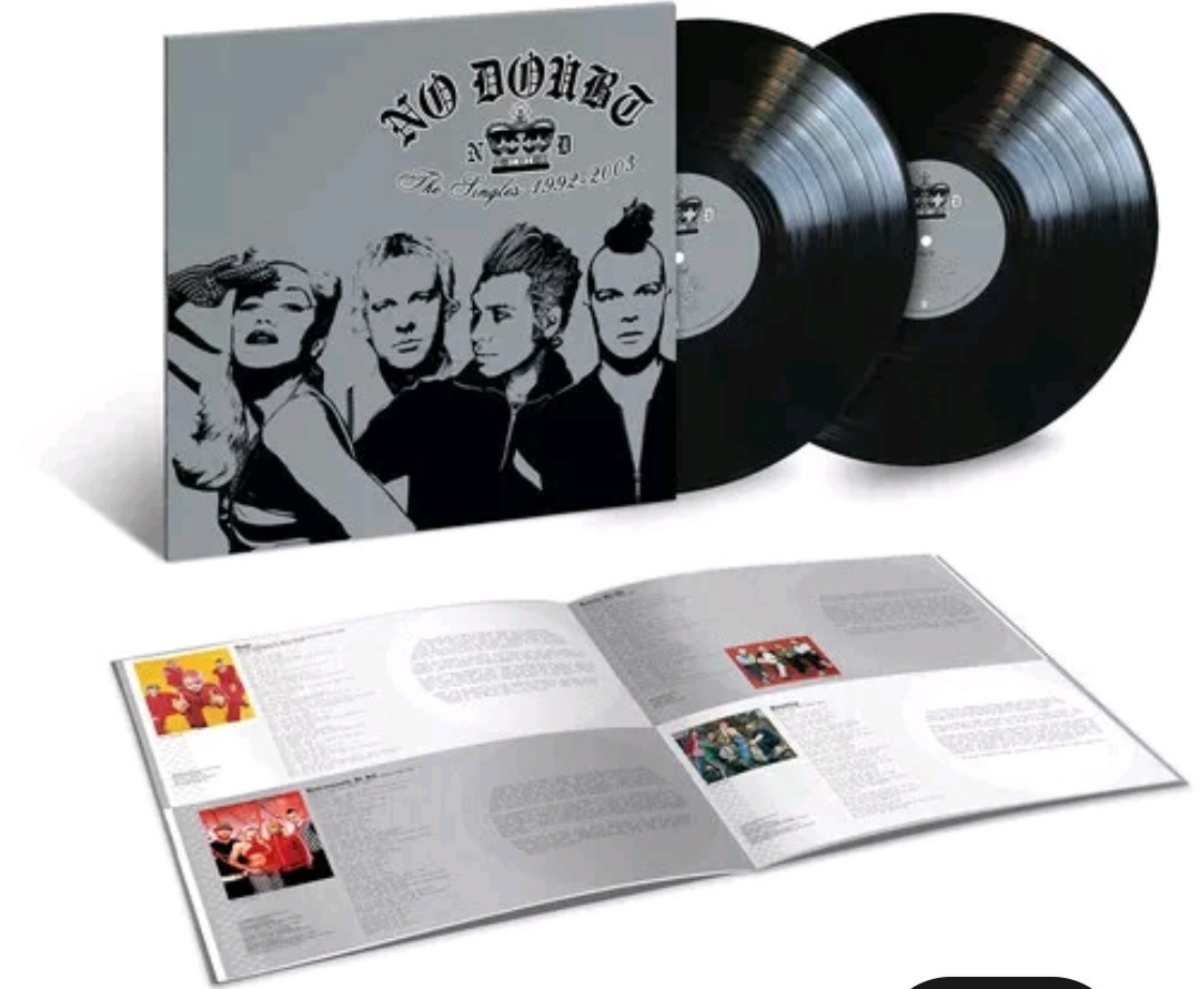 No Doubt The Singles 1992-2003 Vinyl X2LP 180 Gram With Booklet New Sealed MINT