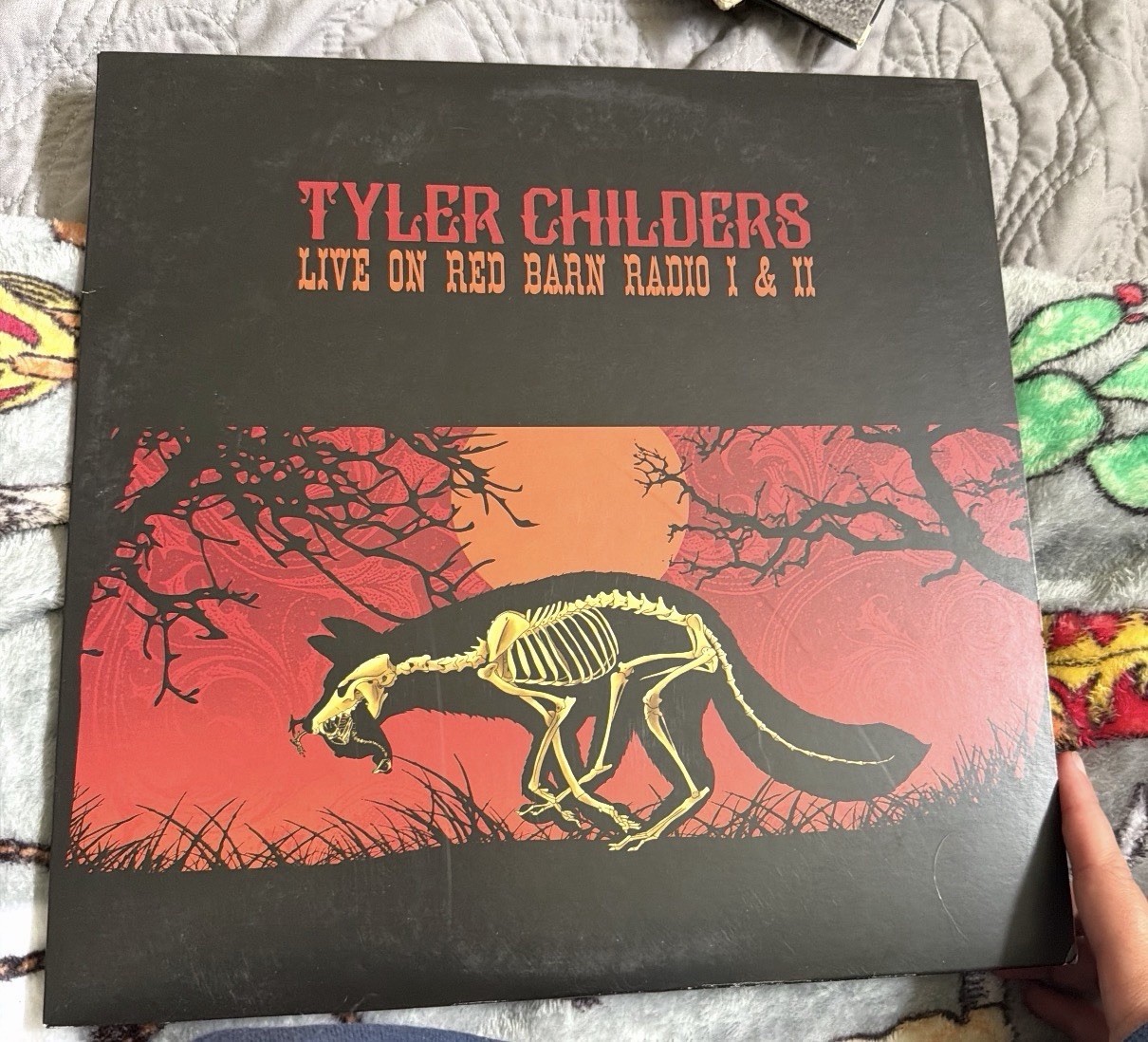 TYLER CHILDERS LIVE ON RED BARN RADIO I & II RED VINYL